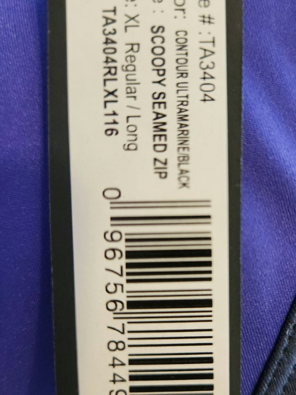 TA3 zip one piece shaping swimsuit - Picture 4 of 8